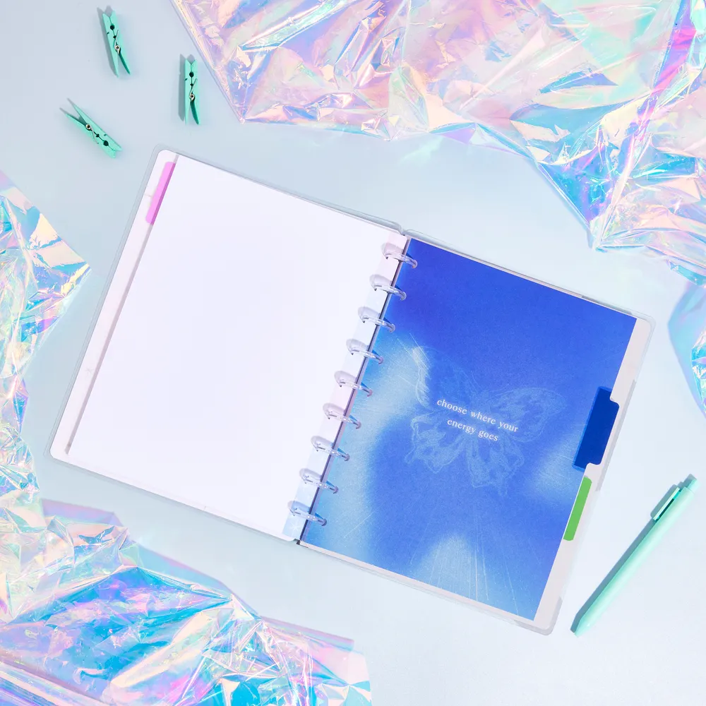 Happy Planner Trust Universe carnet Classic pages blanches uni