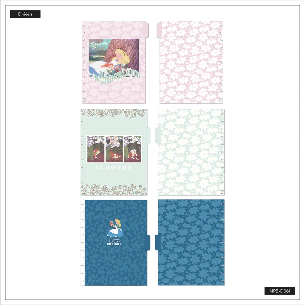 Me & my big ideas Alice Curious Big carnet pointillé 60 feuilles