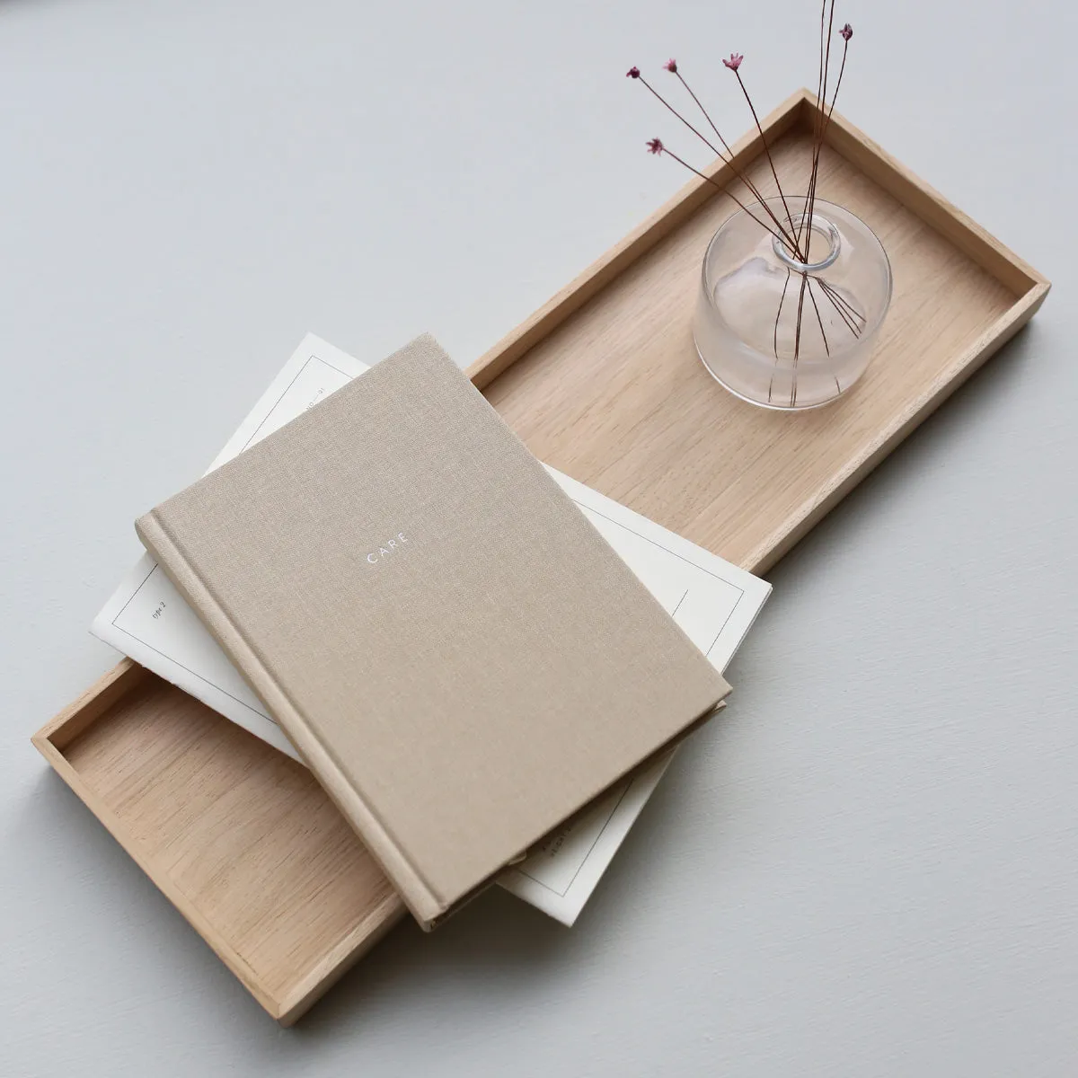 Kartotek Care Journal carnet guidé beige rigide bien-être