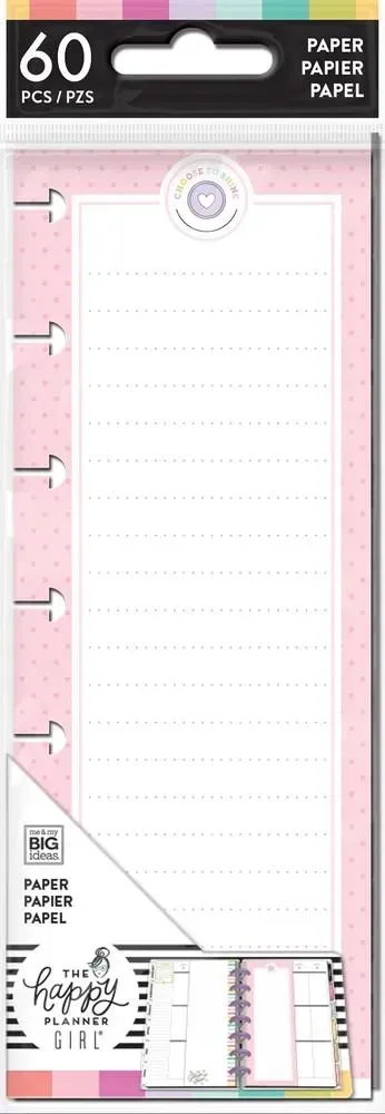 Happy Planner Planner Babe papier notes Mini 60 feuilles