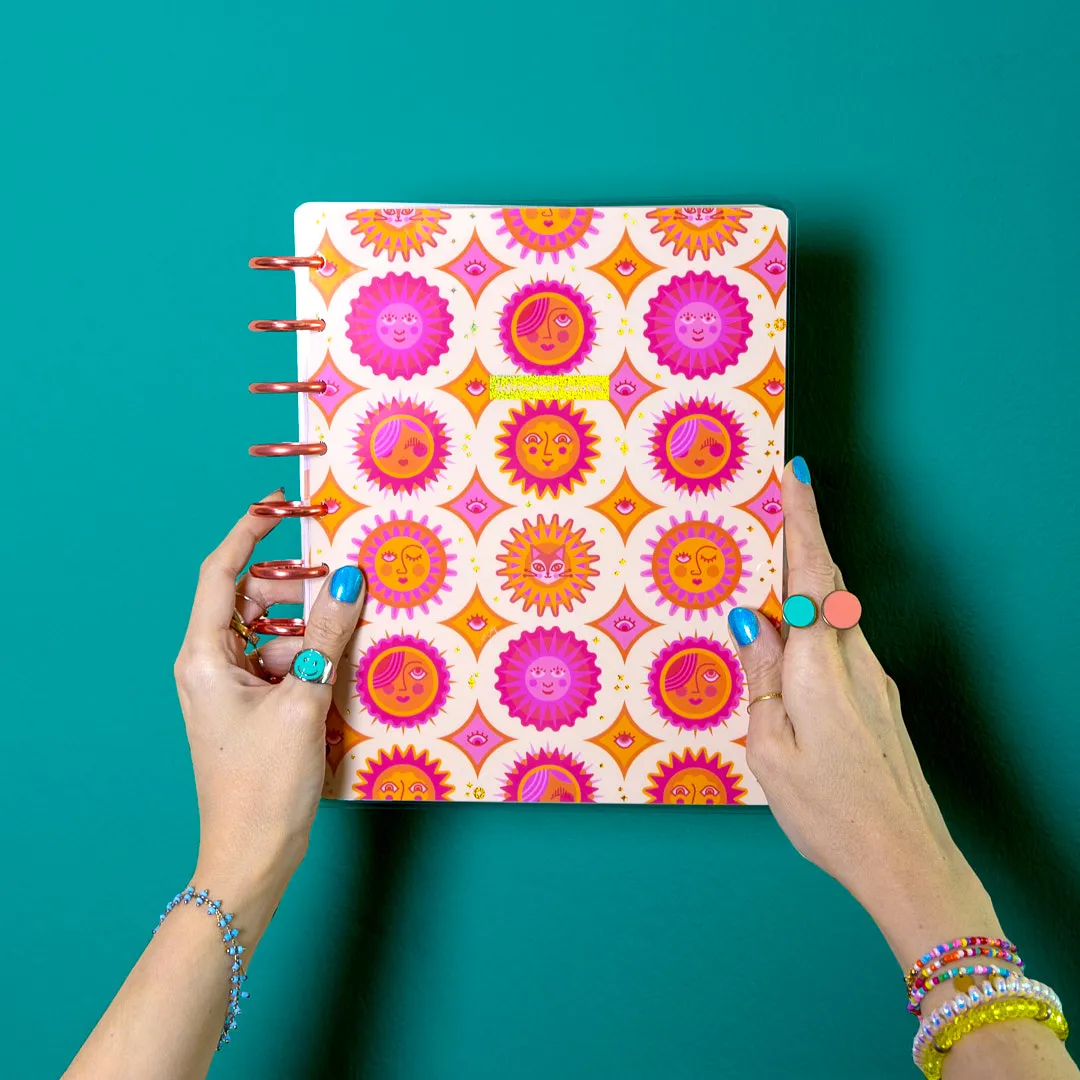 Happy Planner Retro Sunset Traveler coffret voyage Cat Coq