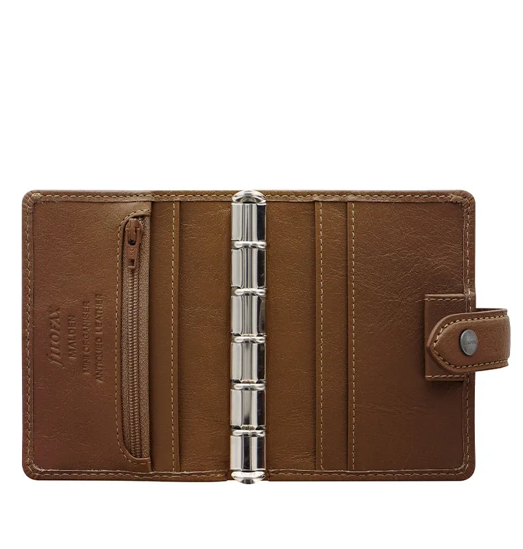 Filofax Malden Mini organiseur cuir ocre