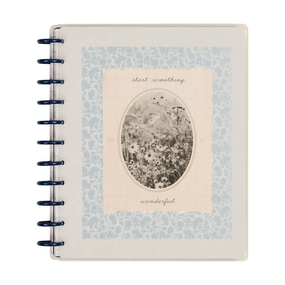 Happy Planner Wildflower Daydream 2027 agenda Big dashboard floral
