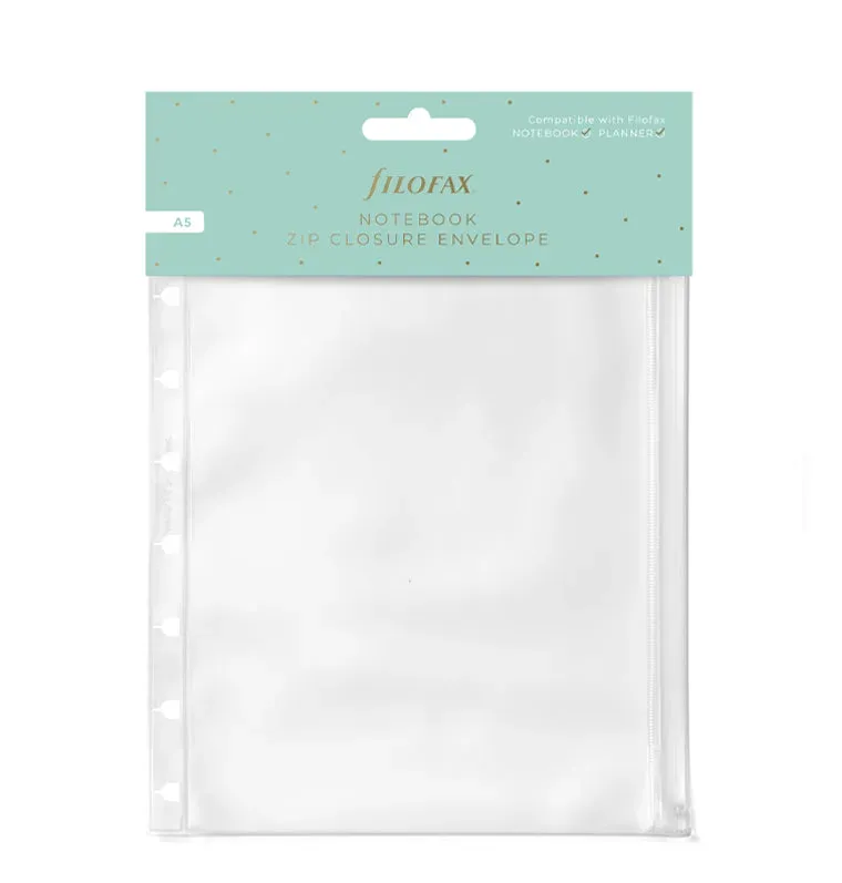 Filofax pochette zippée A5 pour notebook rangement