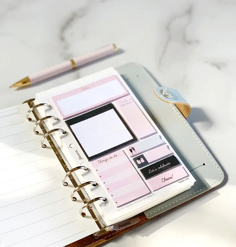 Filofax Confetti notes adhésives A5 Pastel to-do