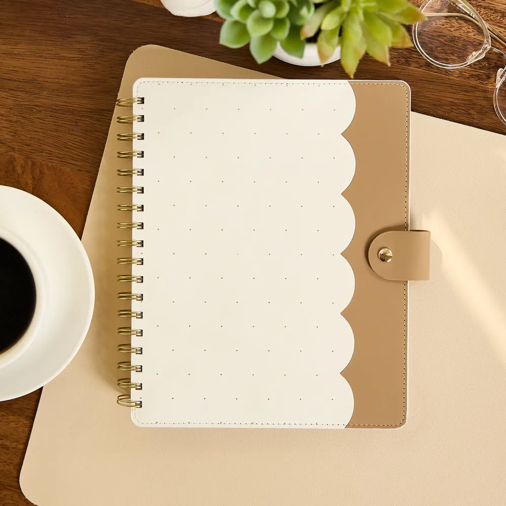 Me & my big ideas Citrine Ivory Delicate Dots agenda 2027 classique ivoire