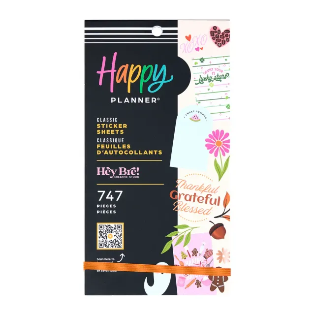 Happy Planner Seasons of Joy stickers 30 planches 747 motifs saisonniers