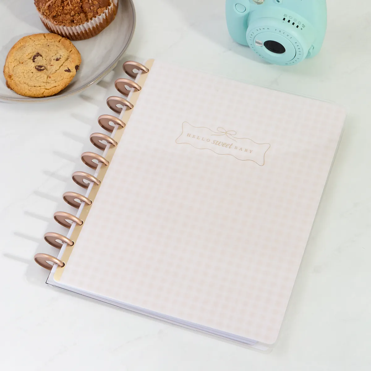 Happy Planner Pure Joy Baby journal photo Big 80 feuilles bébé