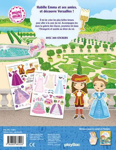 Minimiki Habille Emma à Versailles stickers 300