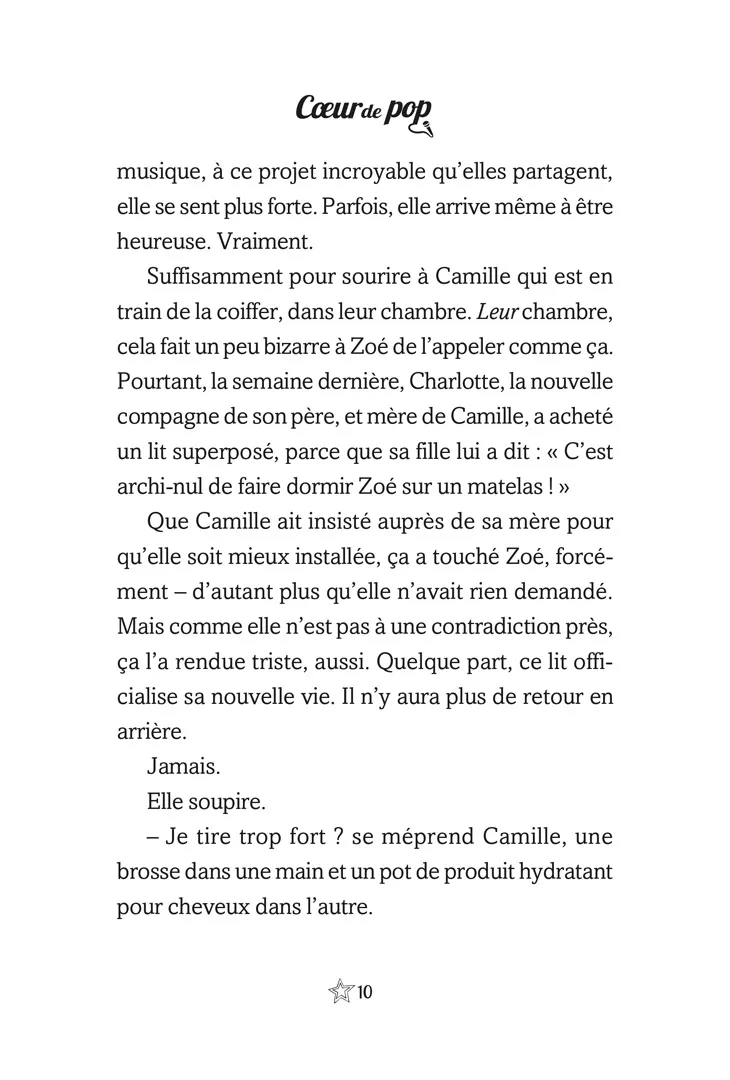 Frigobloc Coeur de Pop Concert surprise tome 4 roman