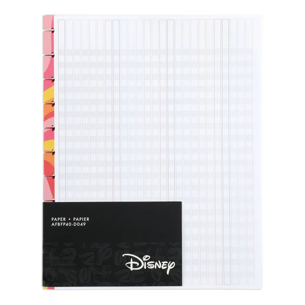 Happy Planner Disney Sunny Minnie papier Big checklist 40 pcs
