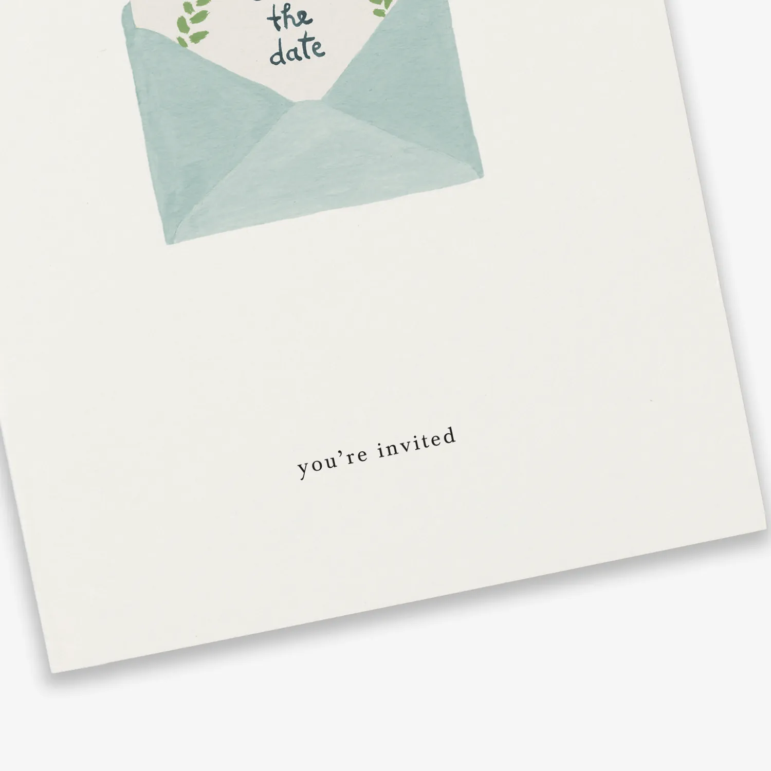Kartotek Save the Date carte invitation avec enveloppe