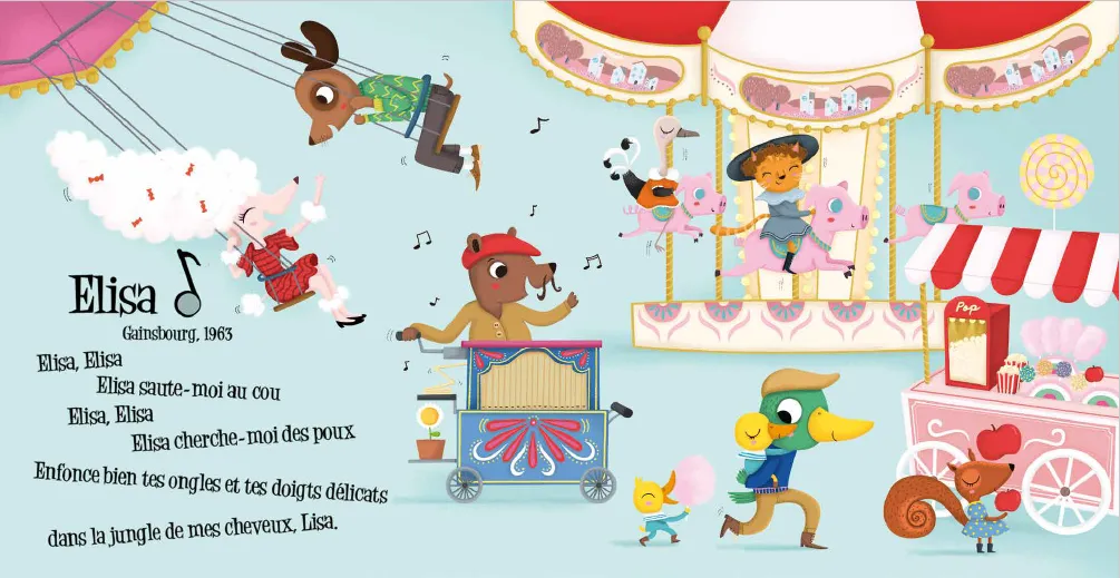 Frigobloc Mon premier Gainsbourg livre musical bébé