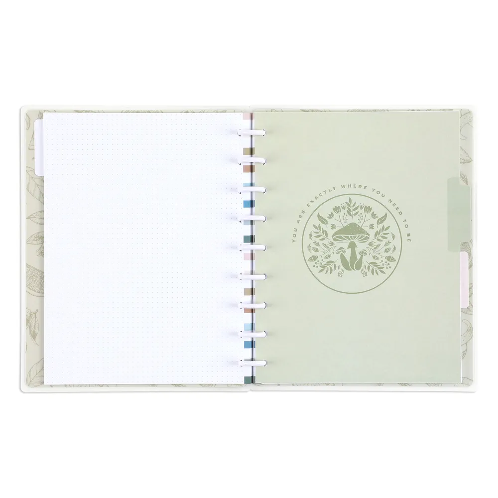 Happy Planner Woodland Charm carnet Classic 60 feuilles pointillés