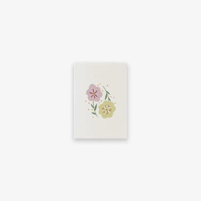 Kartotek Floral Wishes petite carte de vœux A7 fleurie