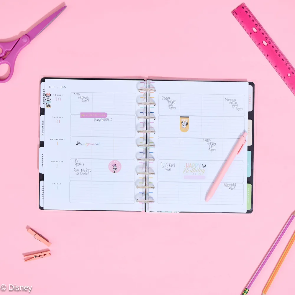 Happy Planner Disney Minnie Mouse stickers teacher Classic 767 pièces