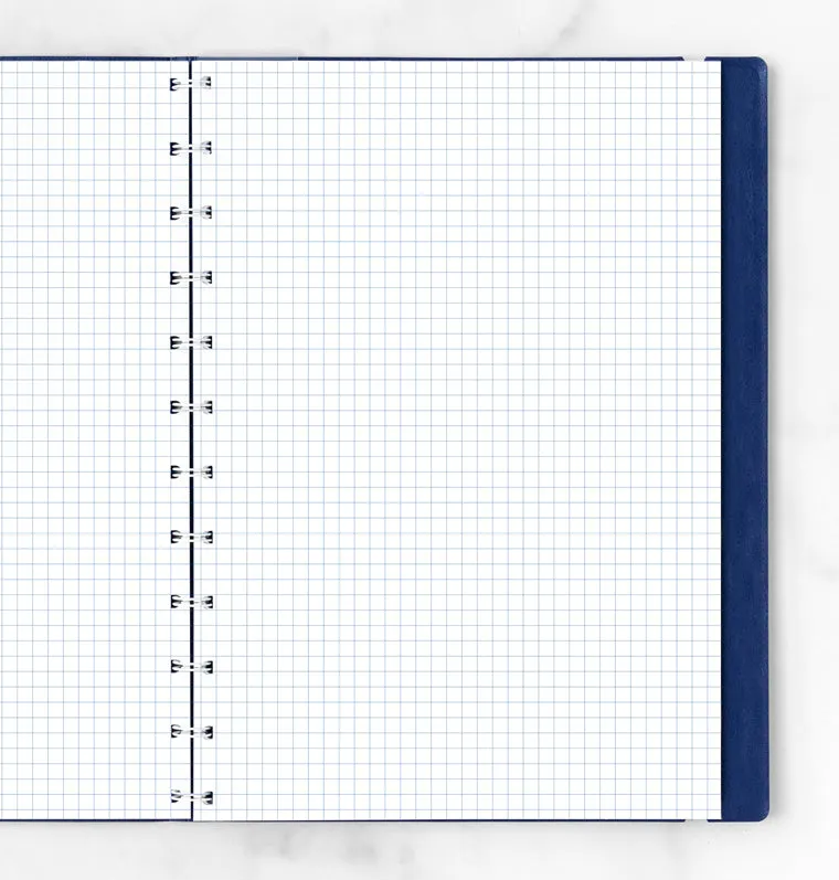 Filofax Classic A4 recharge notebook quadrillé