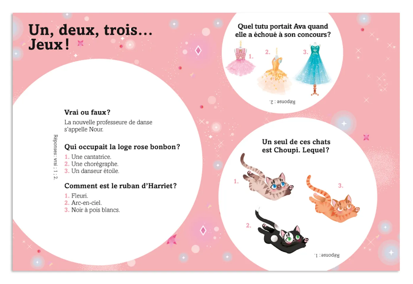Une, deux, trois Danseuses Tome 10 roman dès 6 ans