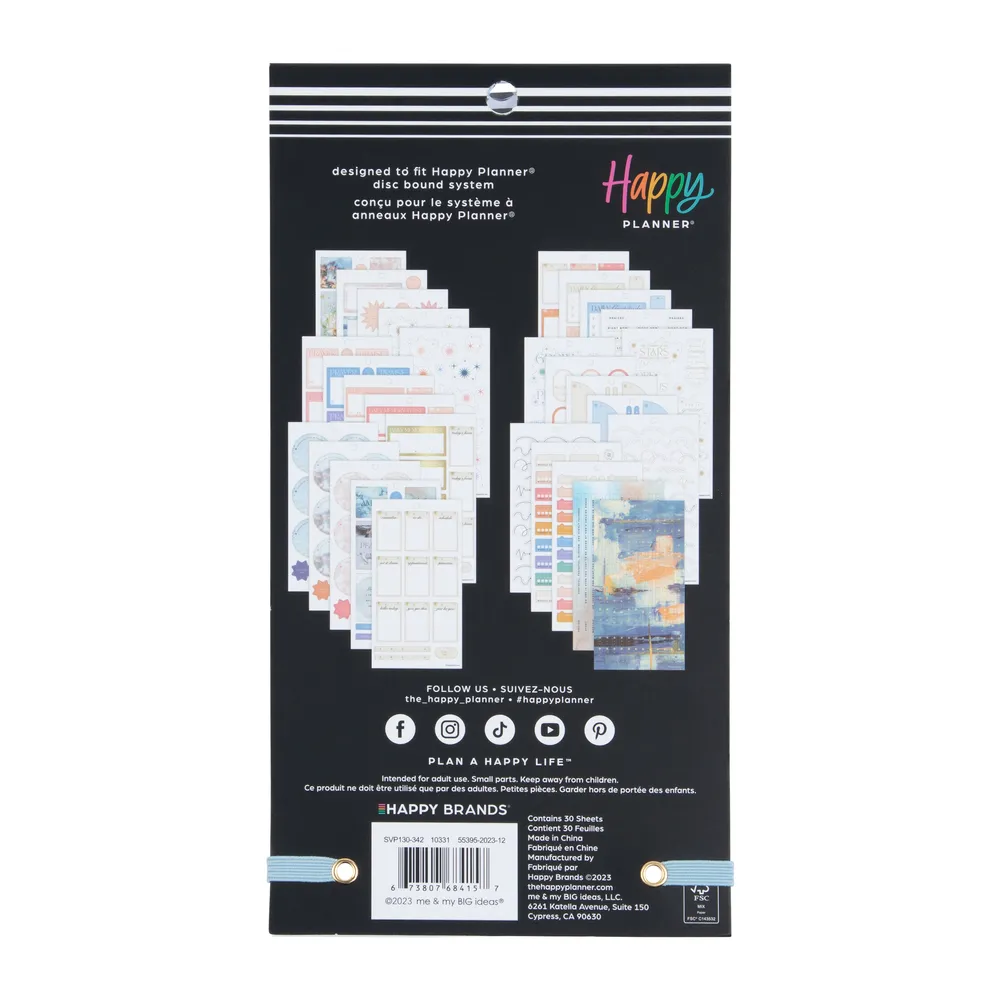 Happy Planner Beautiful Creation stickers foi 573 pièces