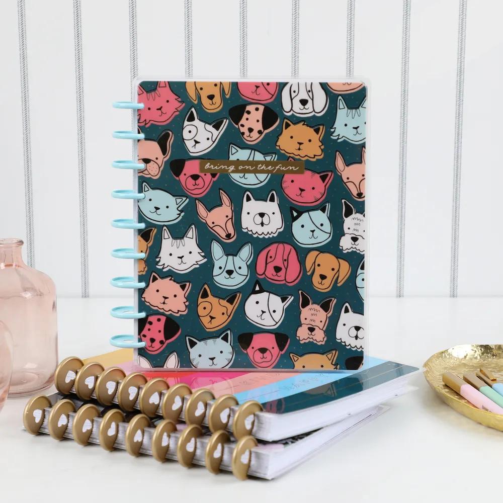 Happy Planner Playful Pets Classic agenda non daté checklist