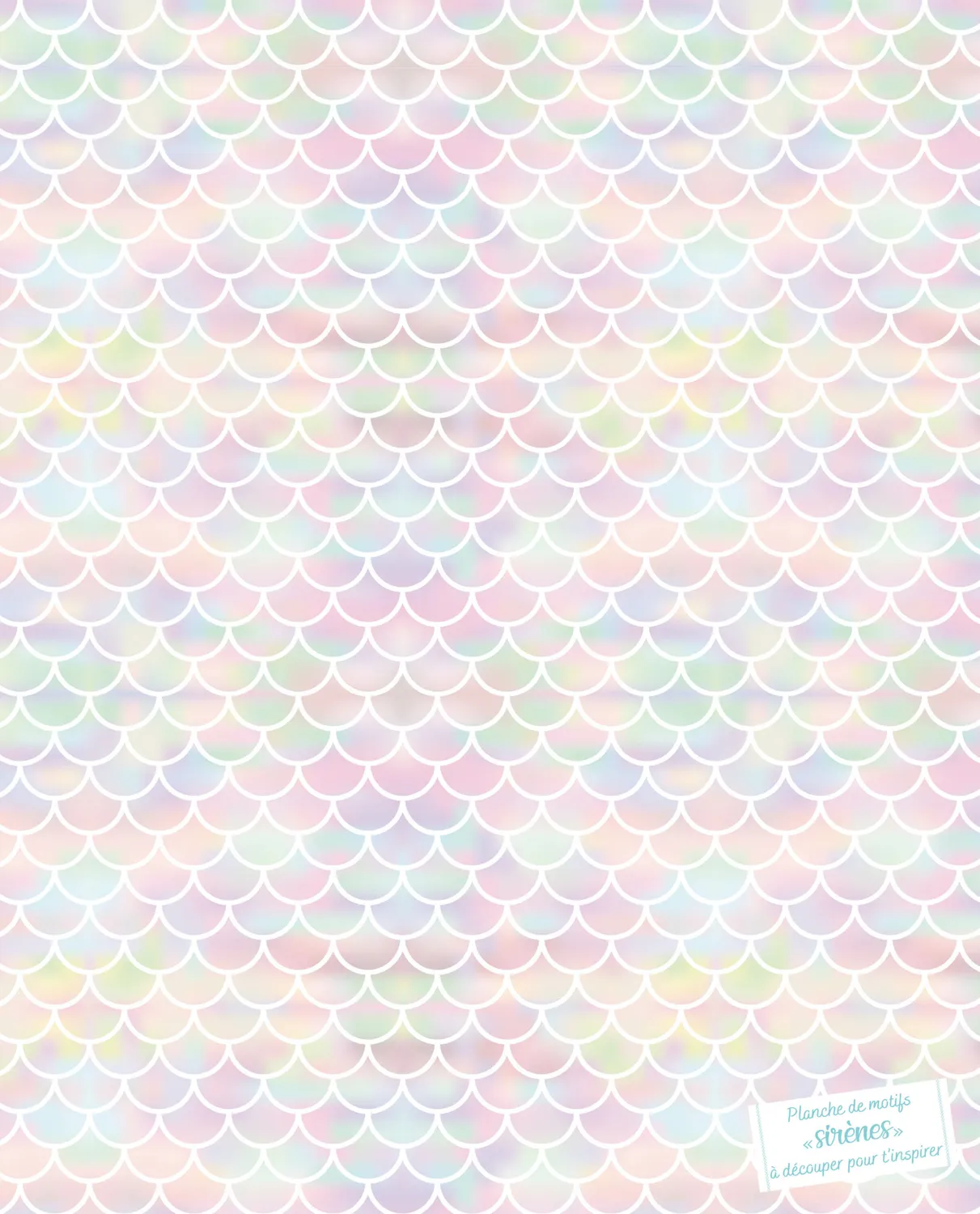 Sirènes de rêve Carnet créatif stickers pochoirs dès 5 ans