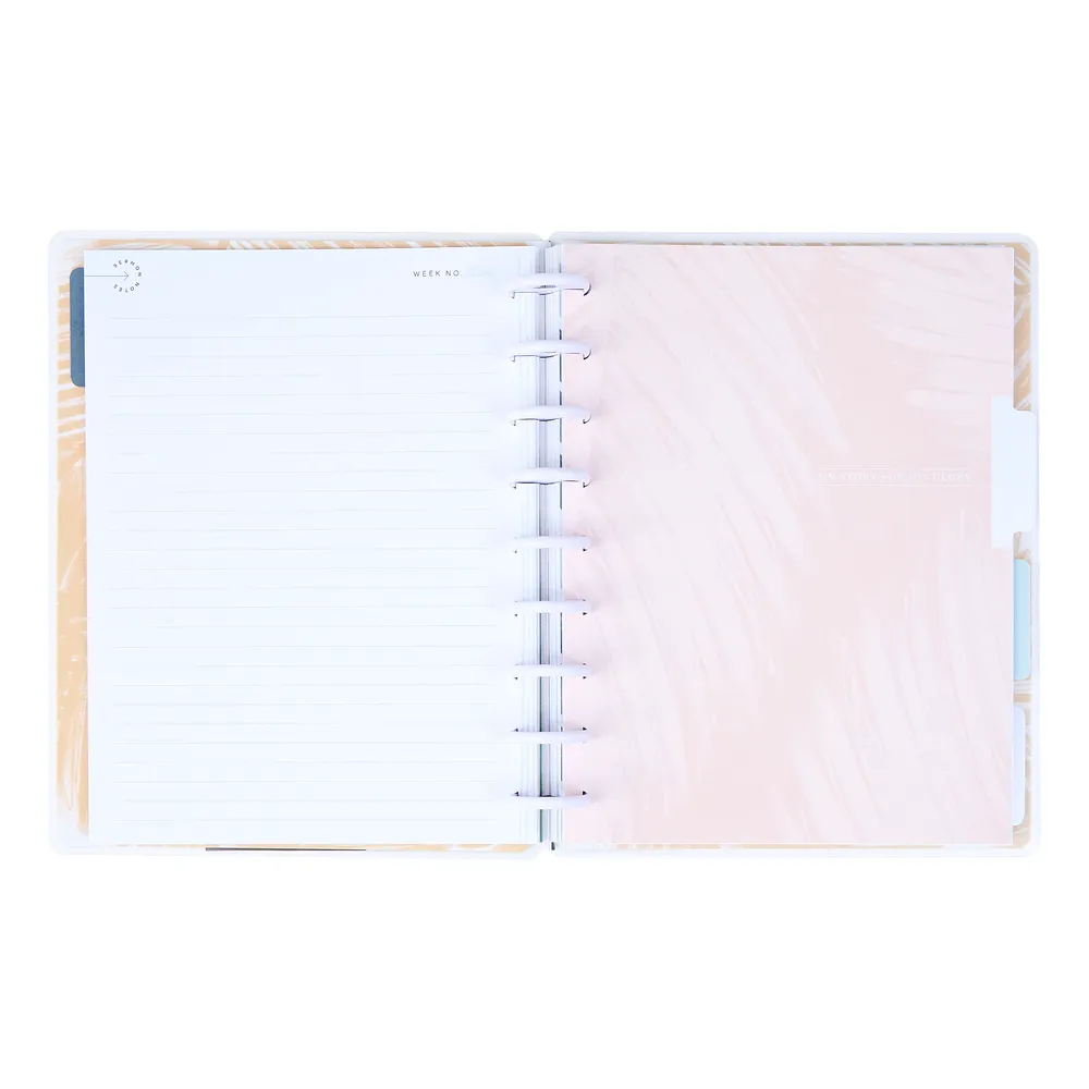 Happy Planner Coastal Faith journal guidé foi 80 feuilles