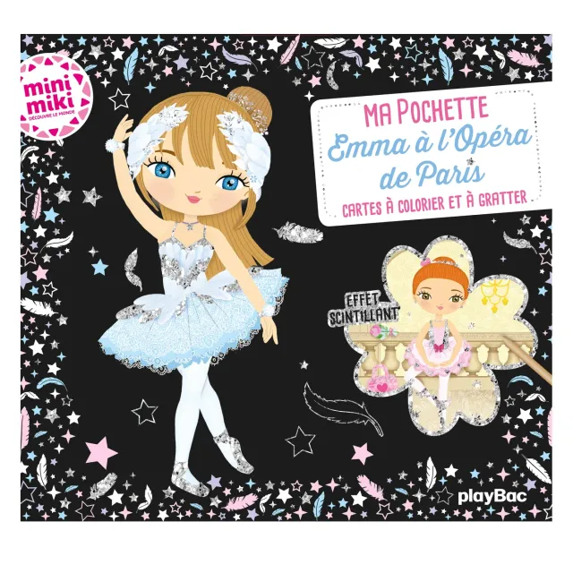 Emma à l’Opéra de Paris pochette cartes à gratter danseuses