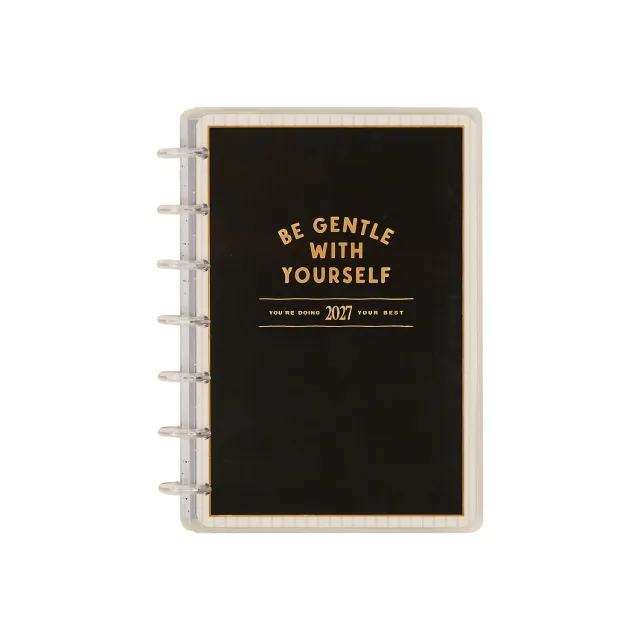 Happy Planner Haven & Heart 2027 Mini Fitness agenda 12 mois neutre
