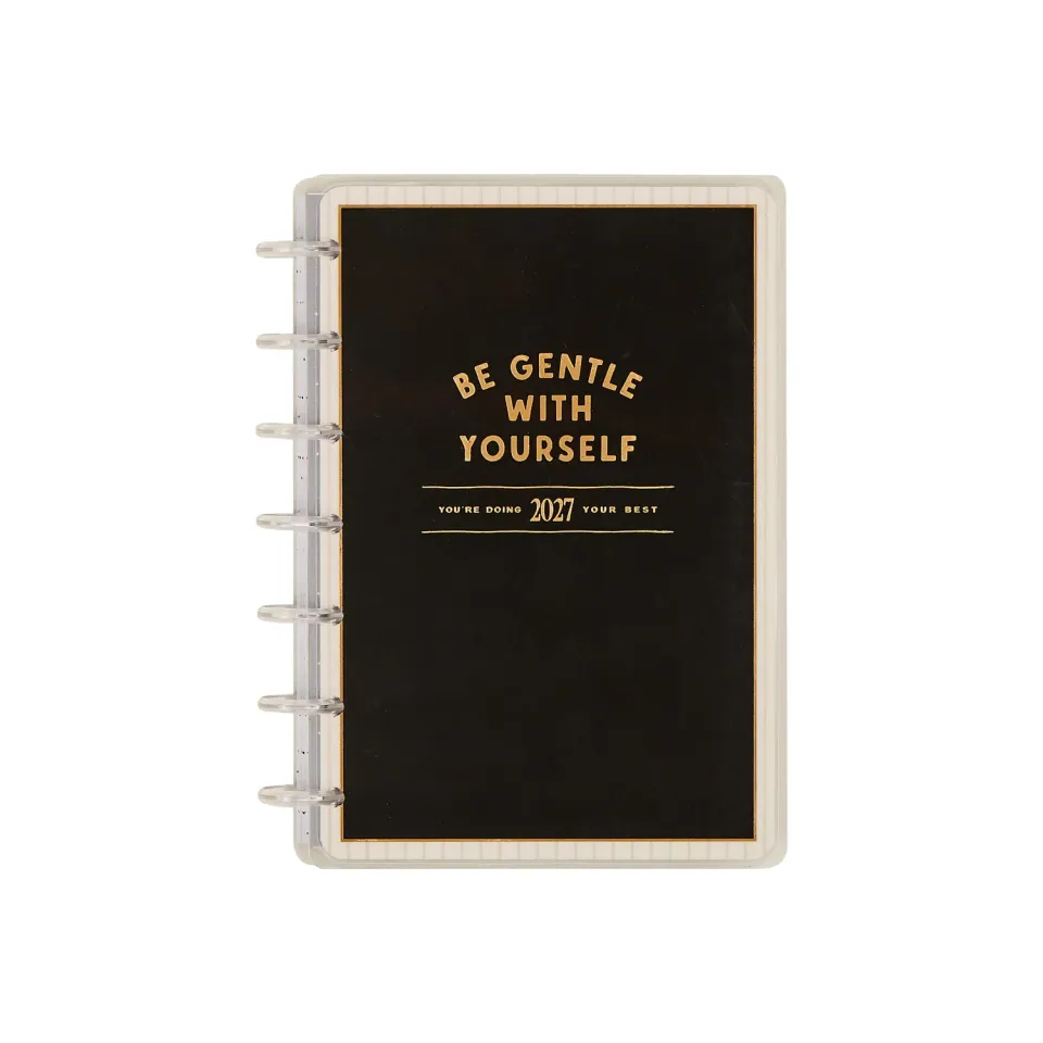 Happy Planner Haven & Heart 2027 Mini Fitness agenda 12 mois neutre