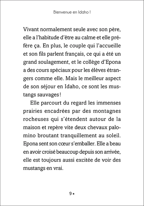 L’Aventure au Galop Le mustang sauvage Tome 1 roman 8 ans