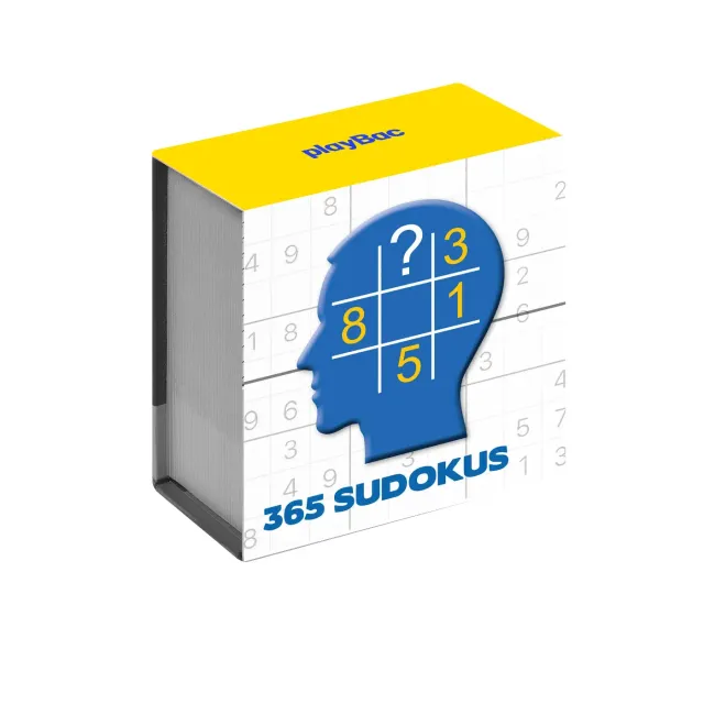 Frigobloc Mini calendrier 365 Sudokus grille par jour