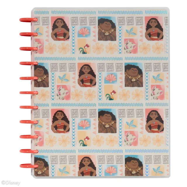 Happy Planner Disney Moana agenda non daté big vertical 12 mois