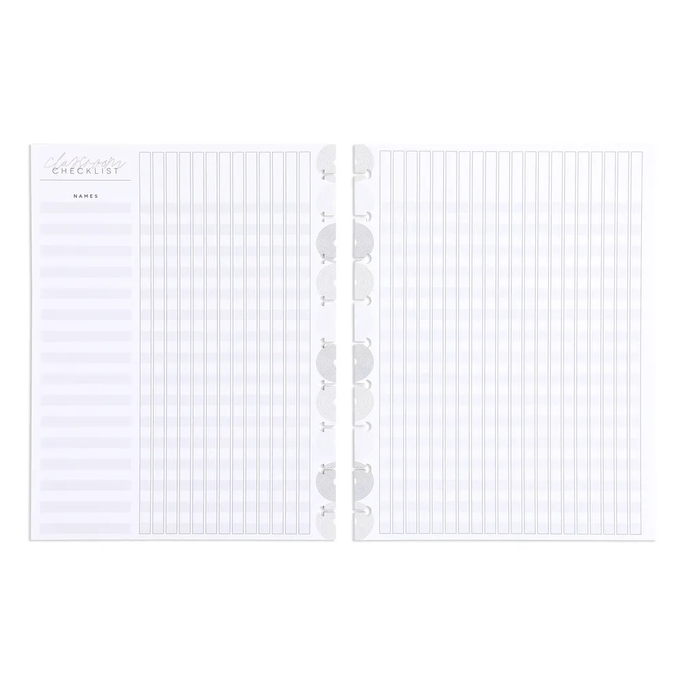 Happy Planner Realign recharge prof checklist Classic 40 feuilles