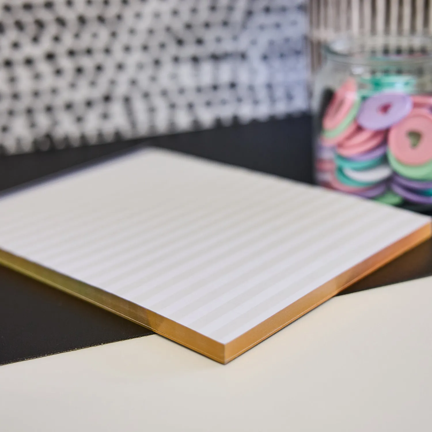 Happy Planner Love L+S bloc-notes Classic ligné 52 pages doré