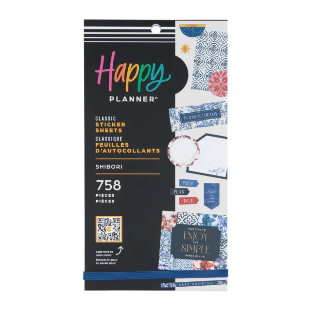 Me & my big ideas Shibori Classic stickers 758