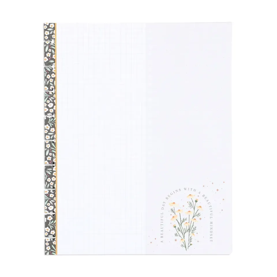 Happy Planner Moody Blooms papier Classic 40 feuilles