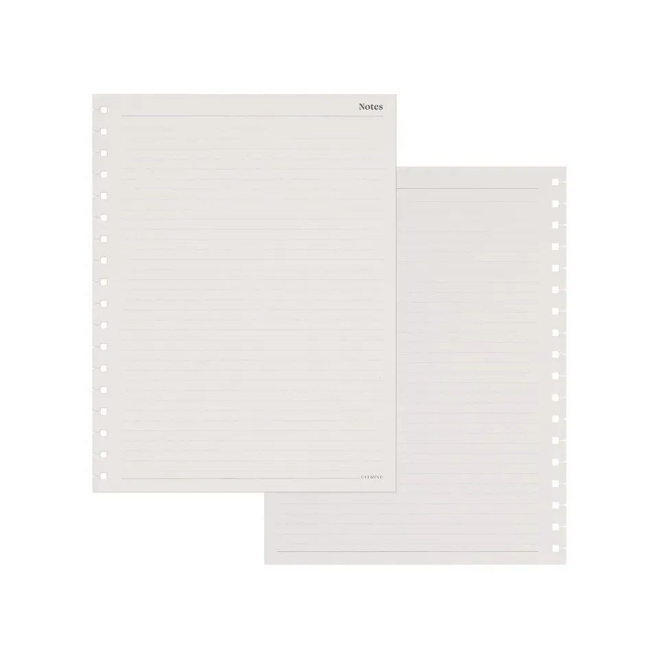 Citrine Classic papier recharge spiral pointillé 40 feuilles