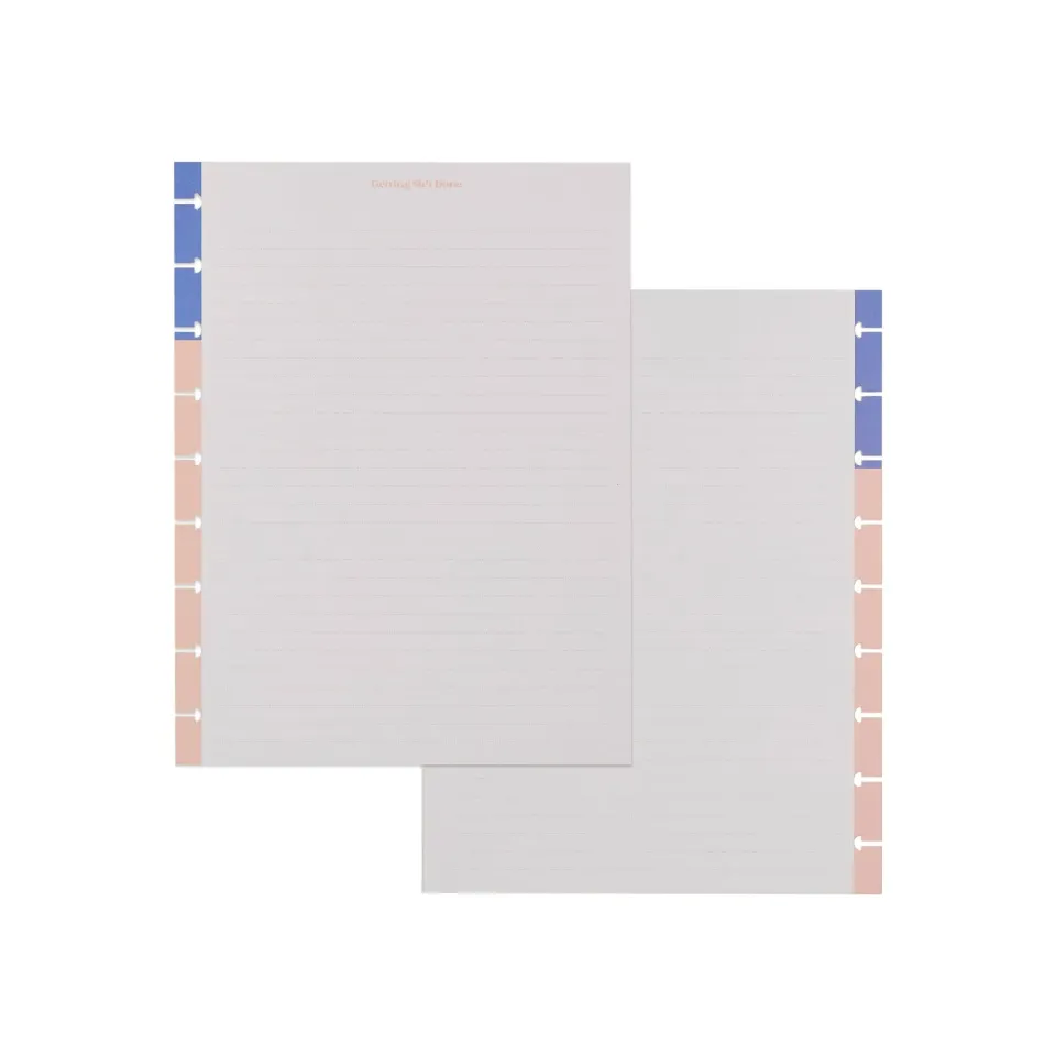 Happy Planner Current Mood recharge papier ligné classic 40 feuilles