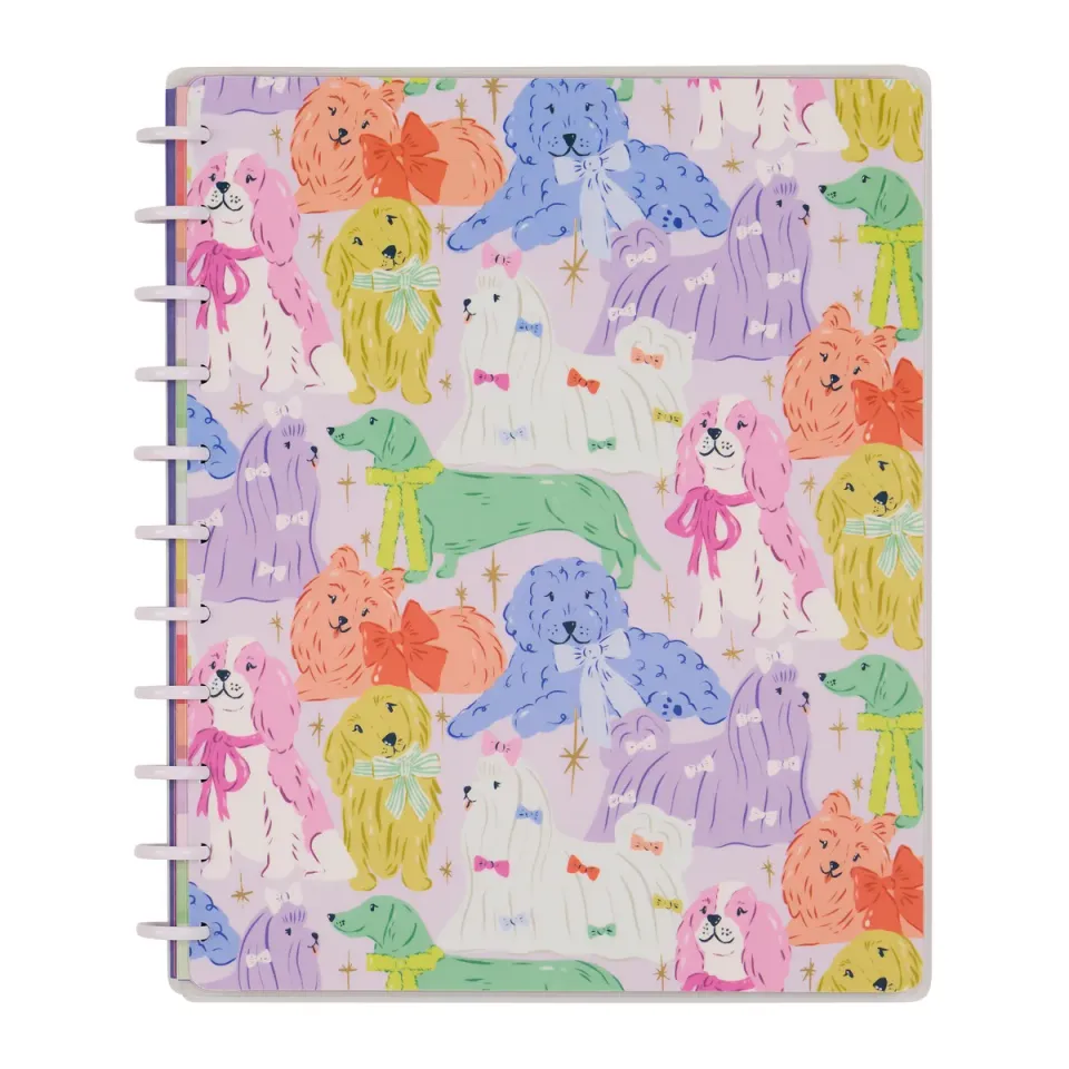 Happy Planner Dogs carnet pointillé grand 60 feuilles
