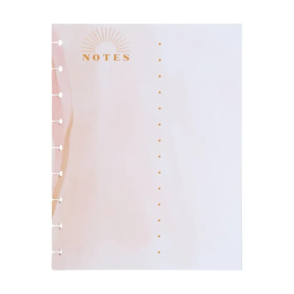 Happy Planner Golden Hour recharge Classic 40 feuilles pointillé