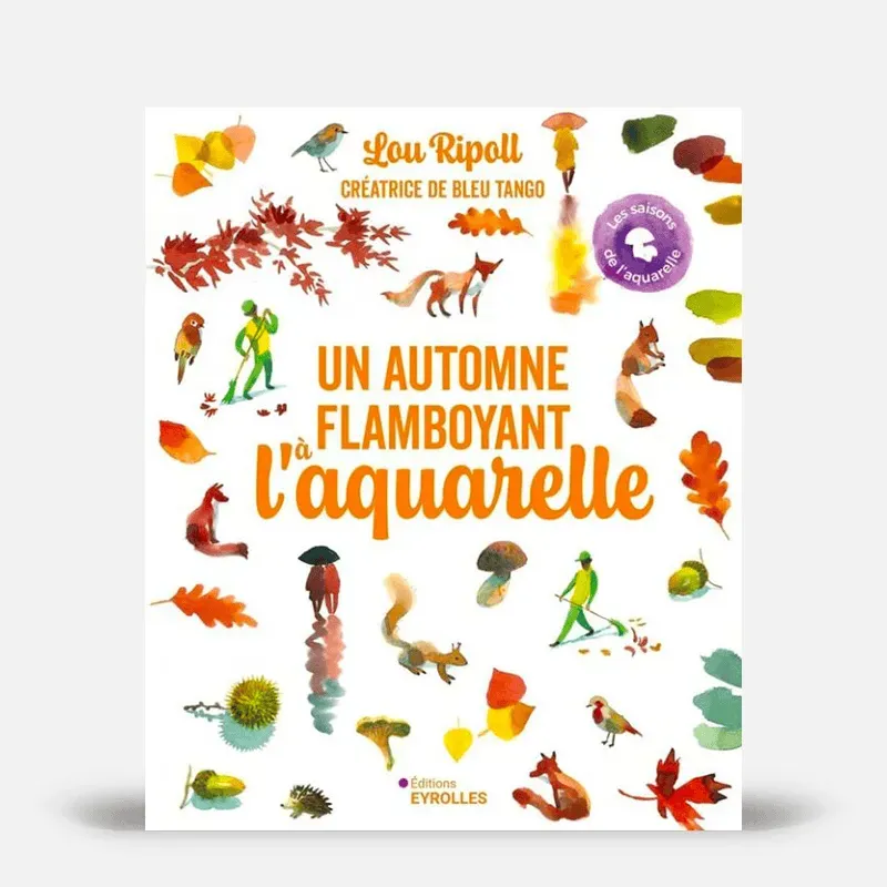 My365 Un automne flamboyant à l’aquarelle livre aquarelle automne