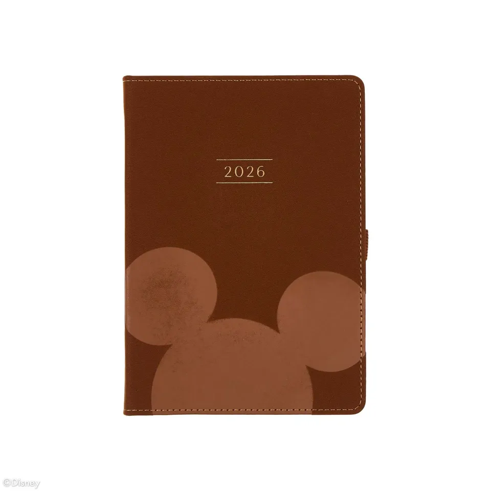Happy Planner Disney Mickey agenda non daté Small Espresso 12 mois