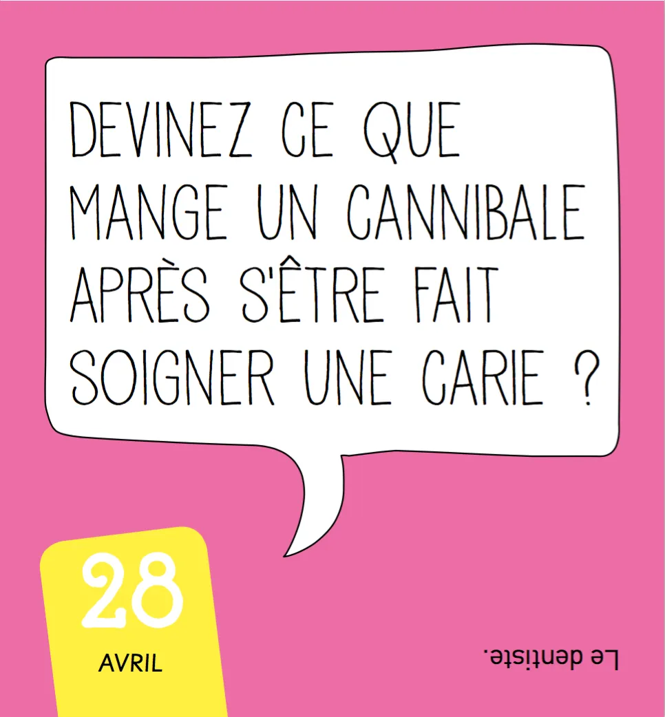 365 Blagues de récré mini calendrier enfant blagues