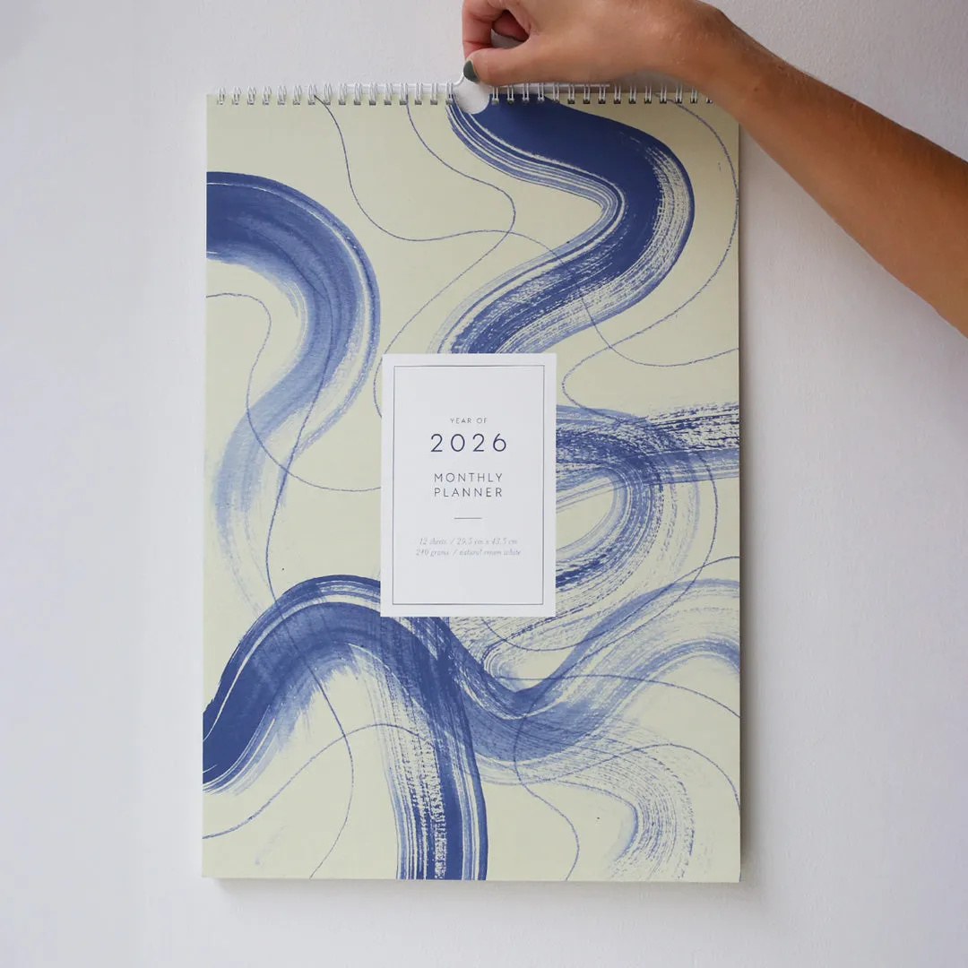Kartotek Wall Calendar calendrier mural 2026 mensuel