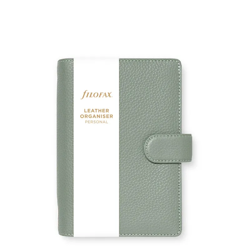 Filofax Norfolk Personal organiseur cuir sauge
