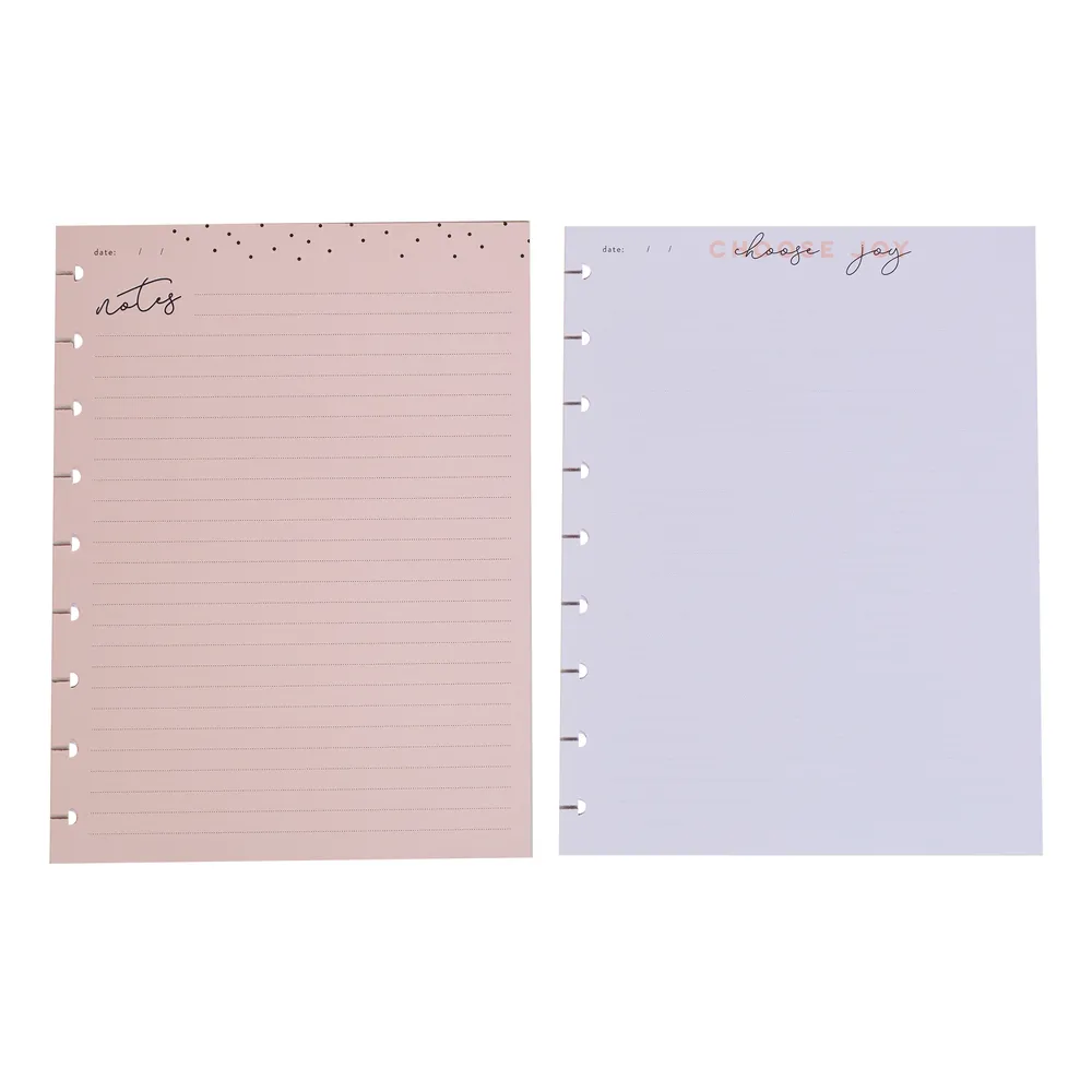 Happy Planner Simple Essentials Classic recharge papier 40 feuilles pointillées