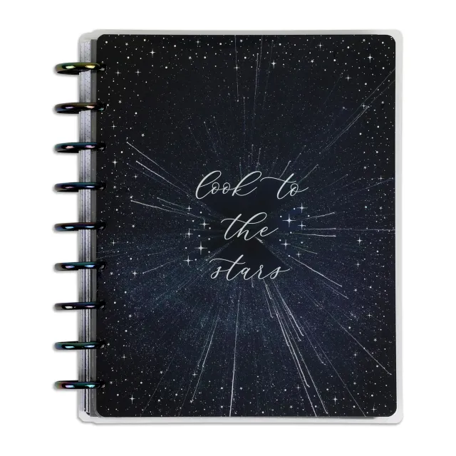 Happy Planner Look to Stars agenda classic vertical 12 mois
