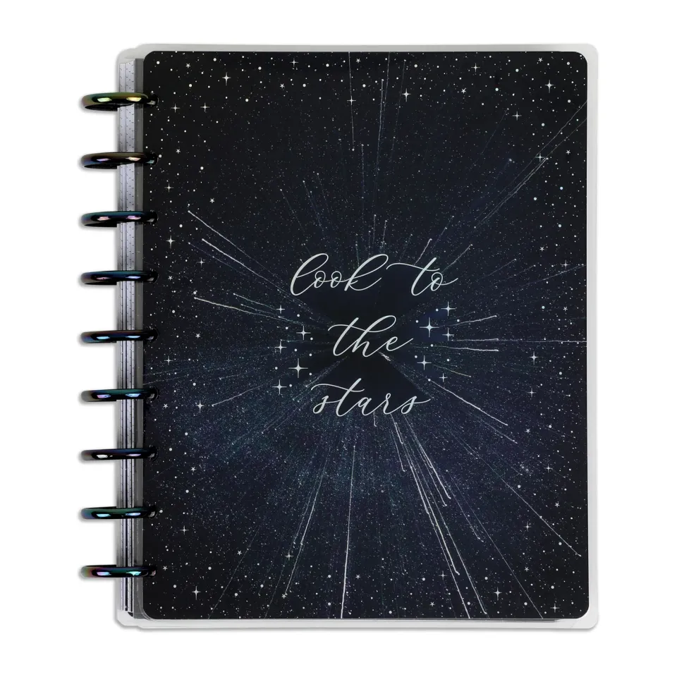 Happy Planner Look to Stars agenda classic vertical 12 mois