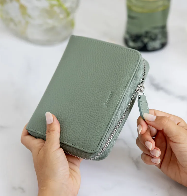 Filofax Norfolk organiseur Pocket Zip Noir cuir RFID