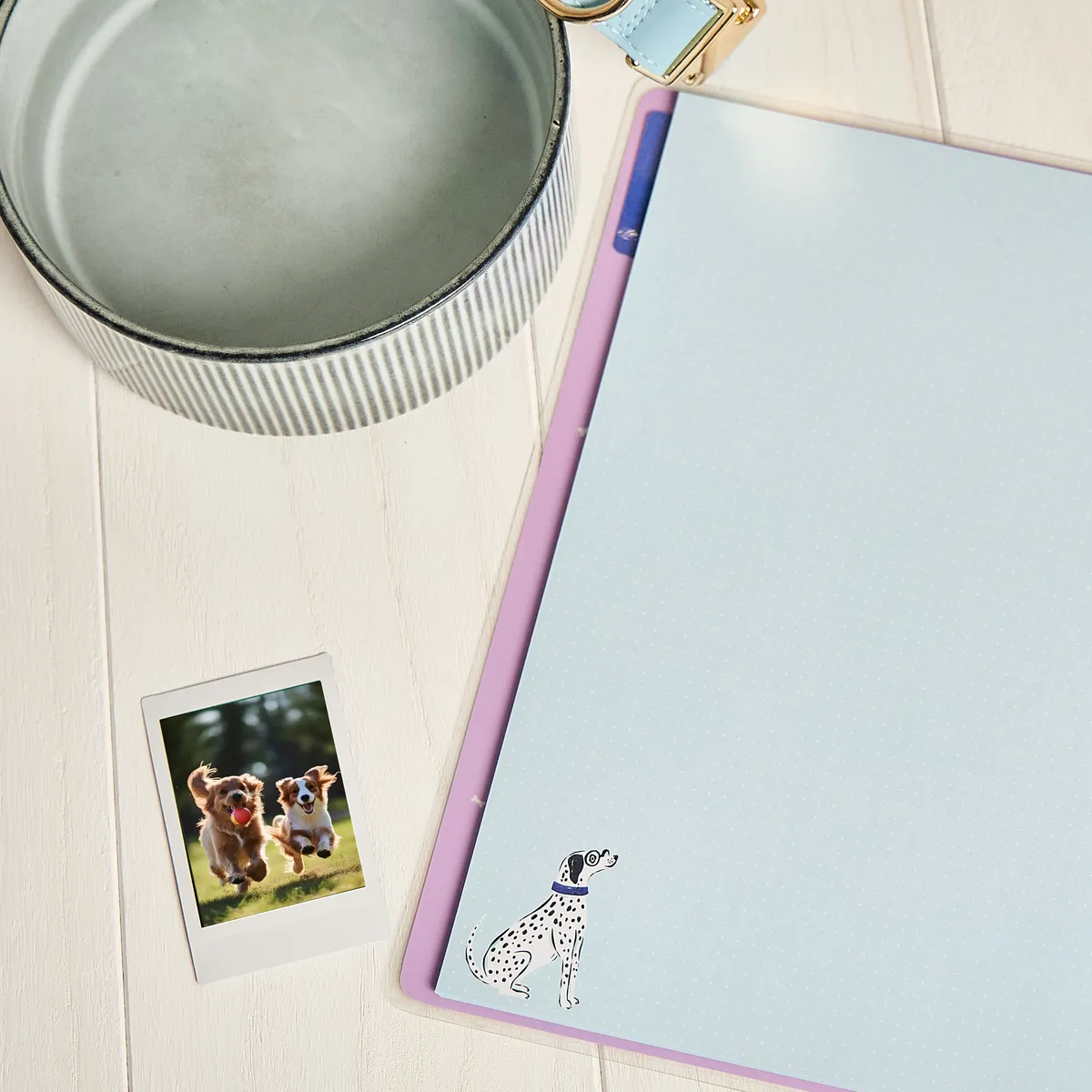 Happy Planner Dogs carnet pointillé grand 60 feuilles